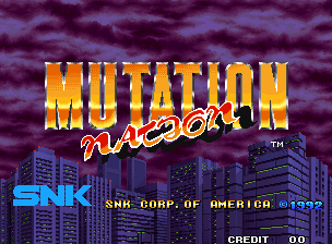 Mutation Nation screenshot 3 for Neo Geo